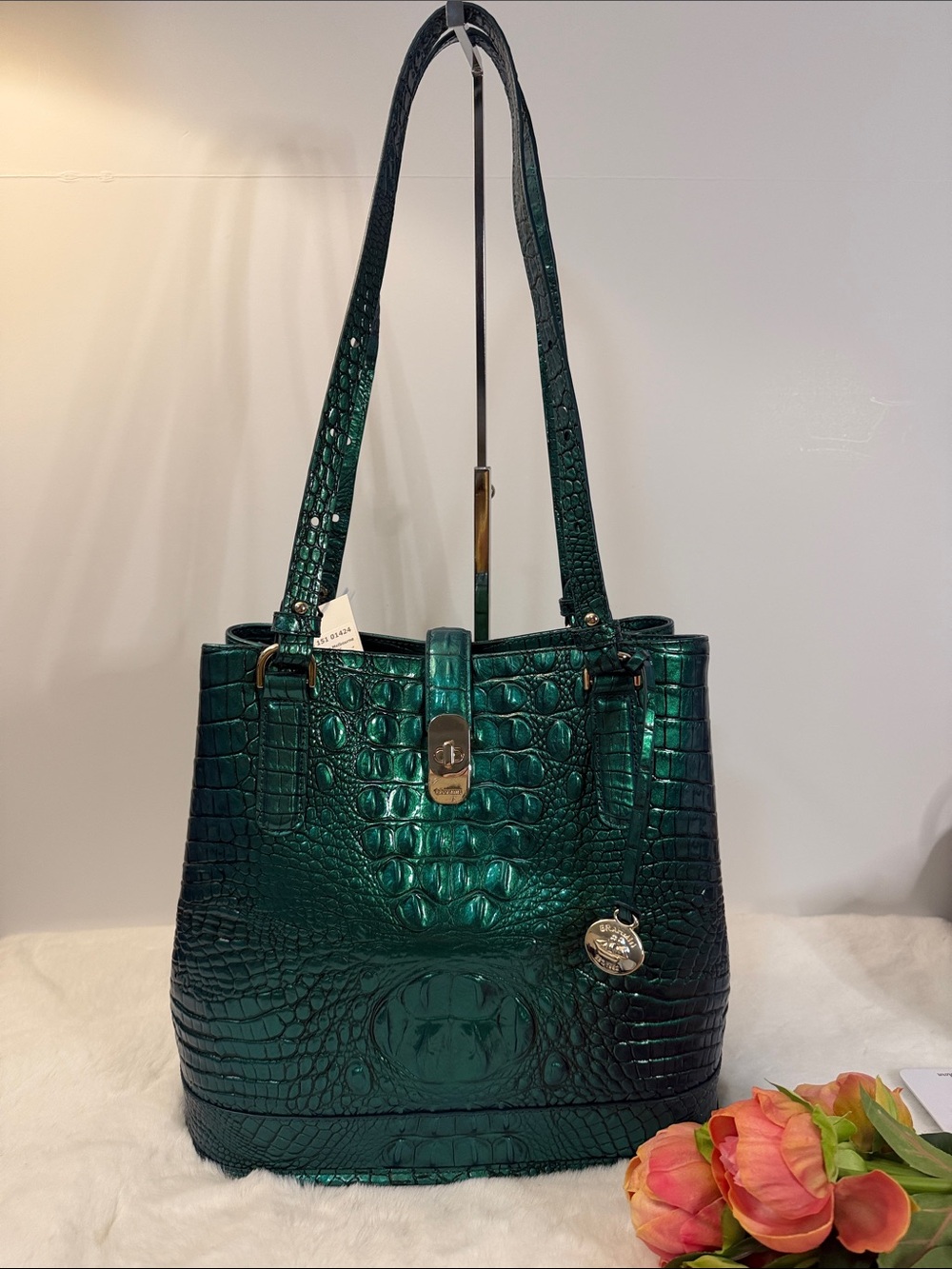 Brahmin Fiora Mystic green